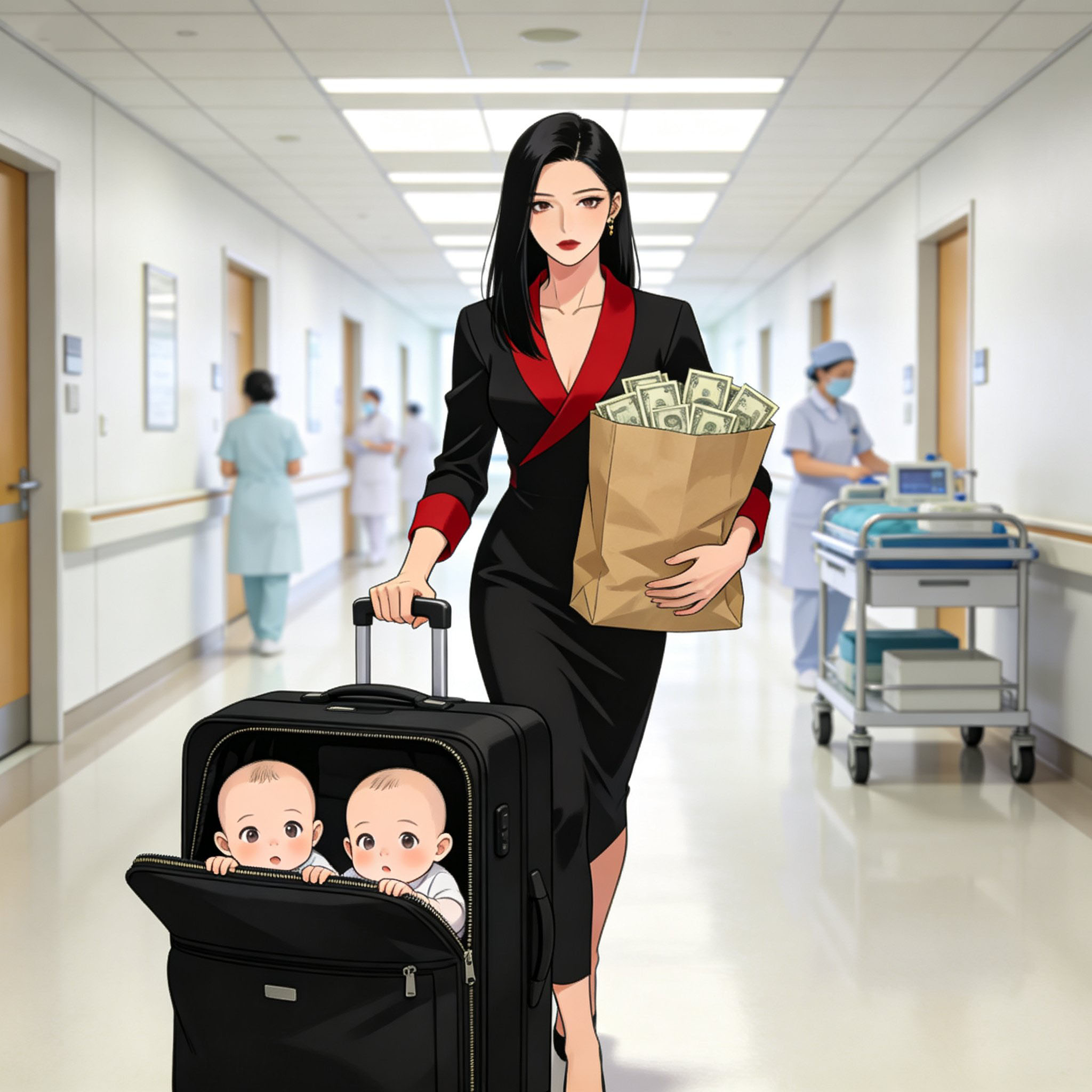 Ly Hôn 500 Triệu, Tôi Mang Đi Bốn Người Thừa Kế Của Hào Môn