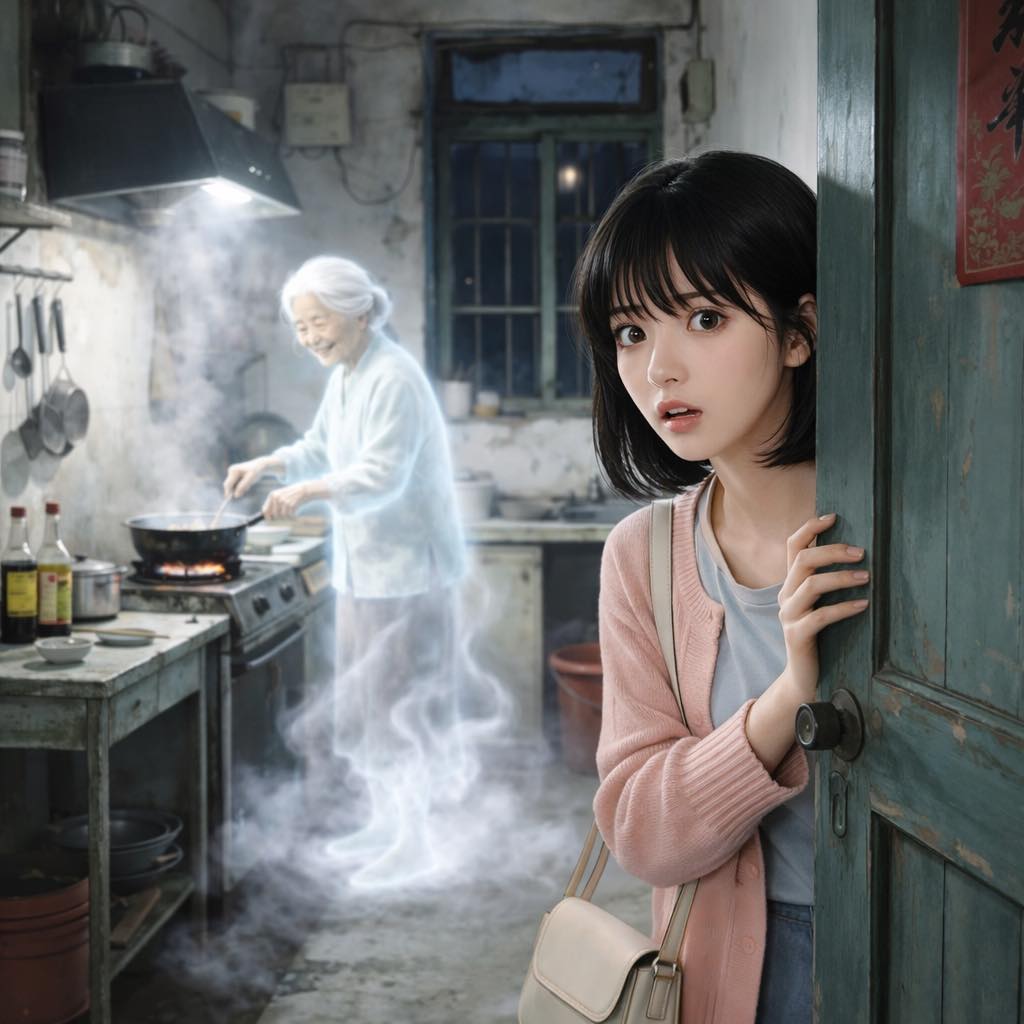 TÔI SỐNG CHUNG VỚI BÀ CỤ ĐÃ MẤT