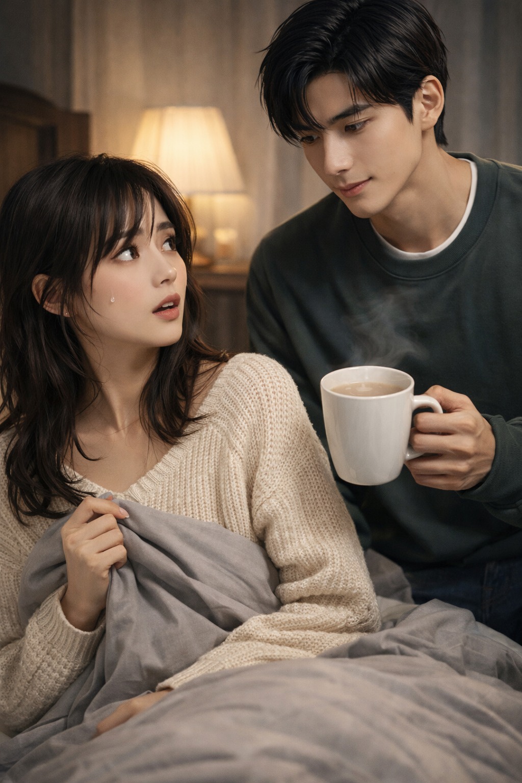 LY SỮA MỖI TỐI VÀ MỘT ÂM MƯU