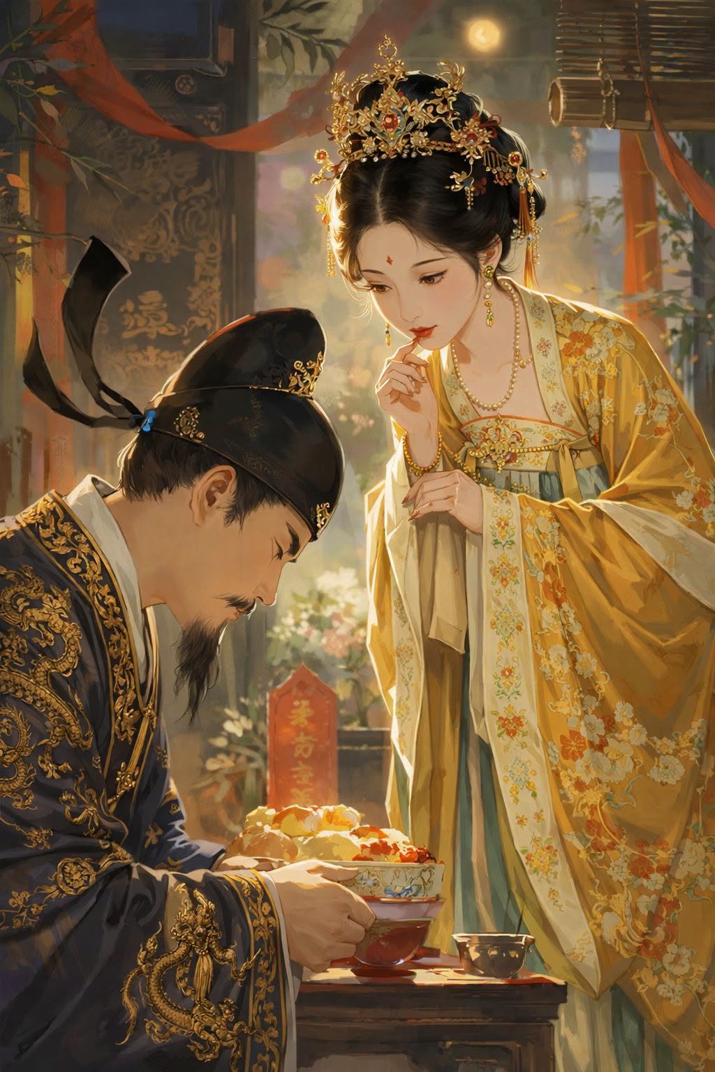 CHA CHỒNG NẠP THIẾP, TA ĐỨNG SAU GIẬT DÂY TẤT CẢ