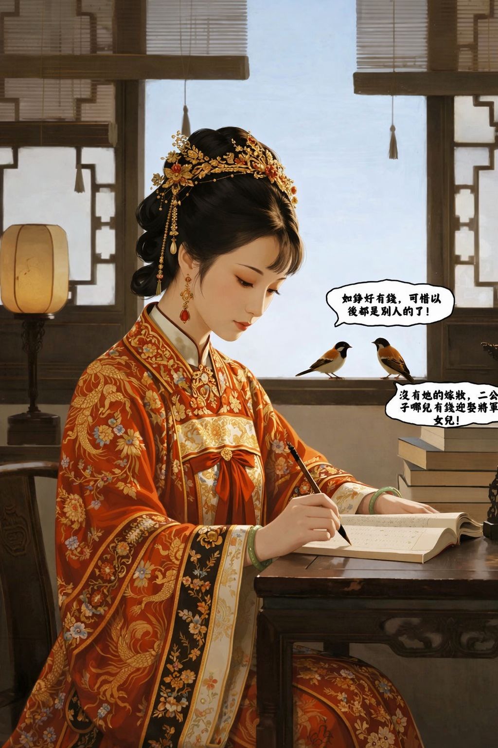 TA LÀ NỮ NHI THƯƠNG GIA, CÀNG KHÔNG PHẢI KẺ ĐỂ CÁC NGƯƠI TÍNH KẾ